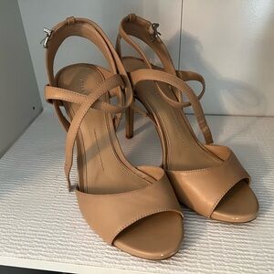 Gianni Bini Nude Strappy Heels